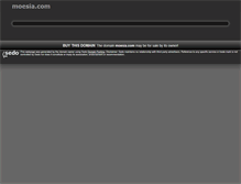 Tablet Screenshot of moesia.com